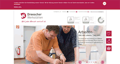 Desktop Screenshot of dreescher-werkstaetten.de